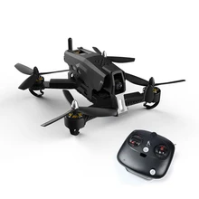 Profesional 6CH 5.8G Racer Balap HD Kamera FPV RC Quadcopter Drone Brushless Motor dengan OSD modul remote control Pesawat mainan