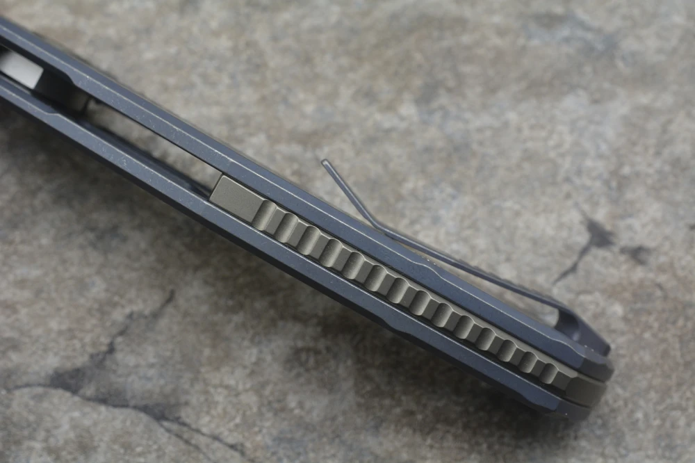 Зеленый шип Флиппер складной джинсовый нож m390 сталь TC4 титановая ручка Открытый Отдых Охота карманные Кухонные Ножи EDC инструменты
