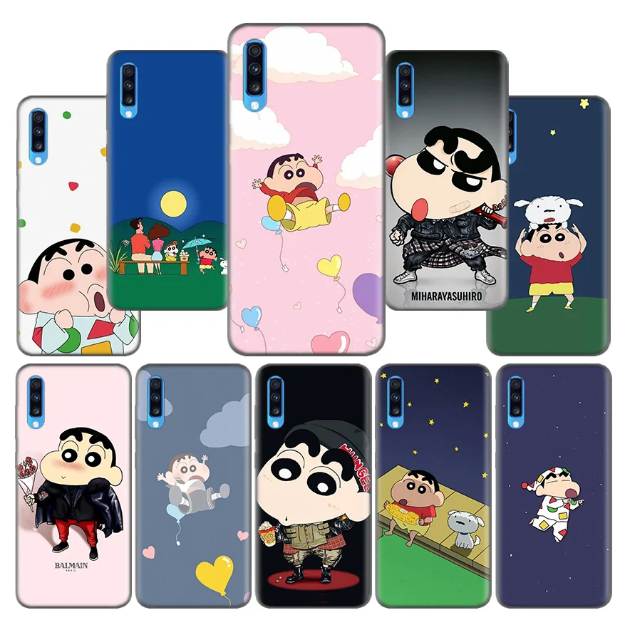 

Crayon Shin Chan Pattern Case for Samsung Galaxy M10 M20 M30 M40 S10 5G S10e S9 S8 S7 Edge Plus Note8 Note9 Note10 S8Plus S9Plus