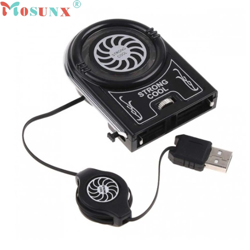

ecoisin2 Mosunx Mini USB Cooler Air Extracting Cooling Pad Fan For Laptop 17mar20