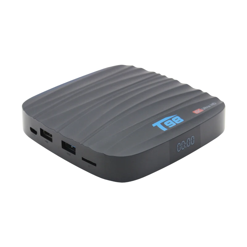 T98 Mini TV Box Android 9.0 set-top box RK3328 4GB+32GB 2.4G Wifi Bluetooth Smart TV Box 4G SIM Card HD 6K For Smart Media Playe