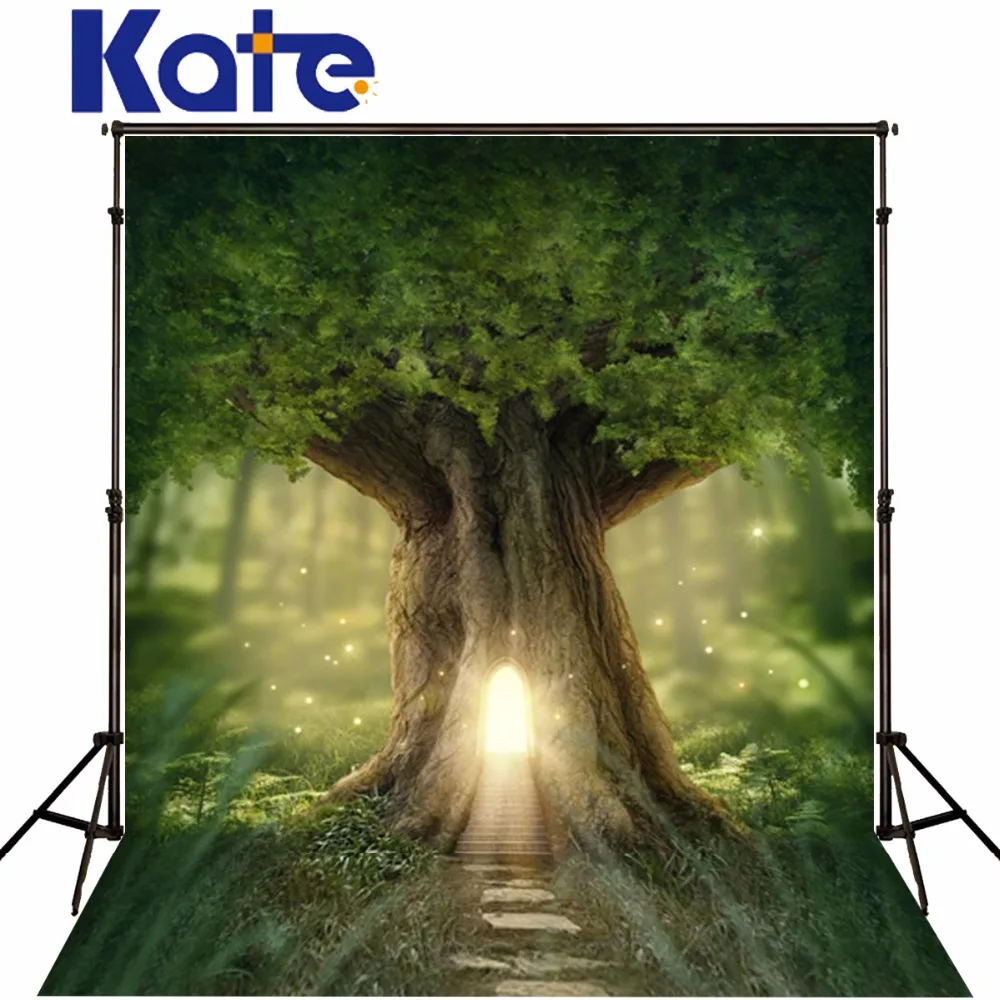 

Kate Custom Made Baby Background For Photo Studio 6.5X10Ft(200X300Cm) Firefly Background Magic Forest Magic Tree Backgrounds