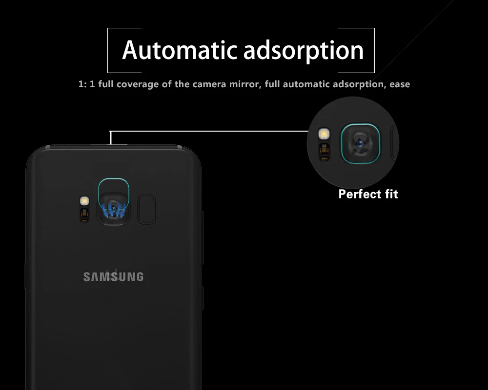 High quality Camera Lens Tempered Glass For Samsung S8