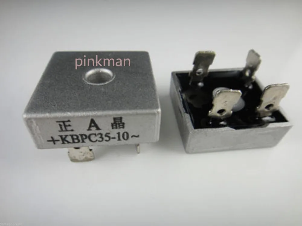 

10 pcs 35A 1000V Metal Case Bridge Rectifier SEP KBPC3510