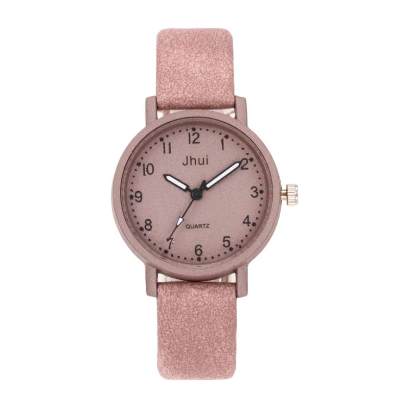 Брендовые женские часы, модные кожаные Наручные часы для женщин и мужчин, женские повседневные кварцевые часы, нарядные часы, Mujer Relojes Mujer - Цвет: women pink