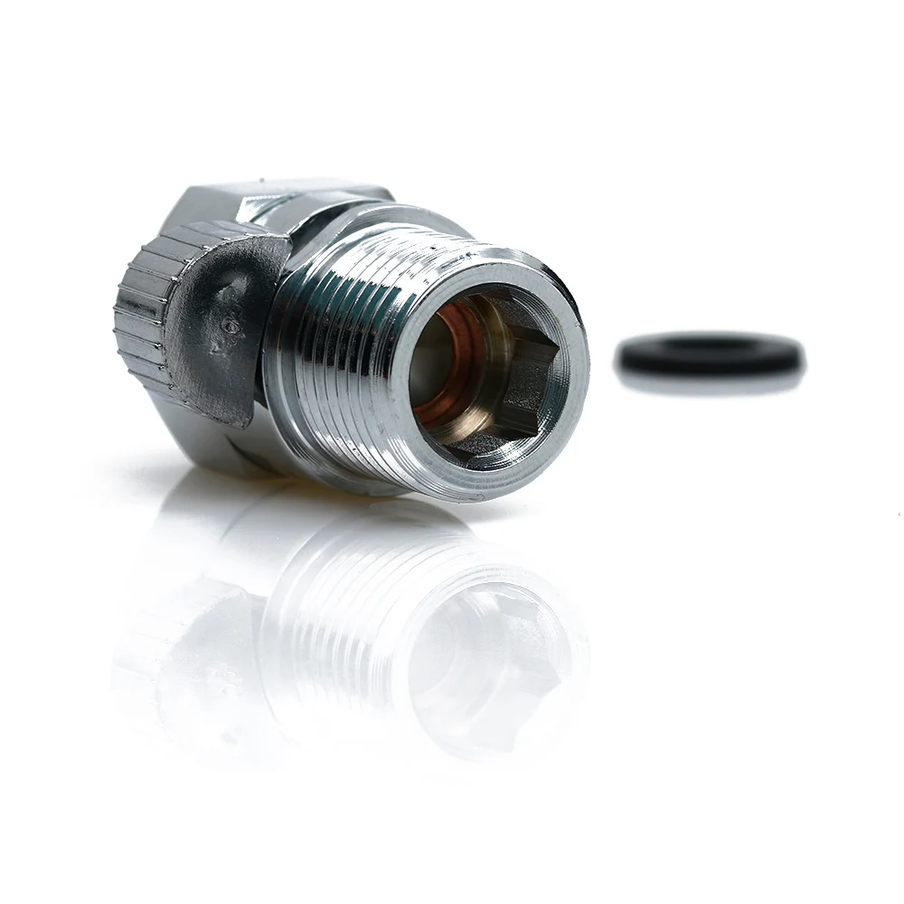 1PC Adjustible 1/2" Brass Water Flow Control Shut OFF Water Saver Valve