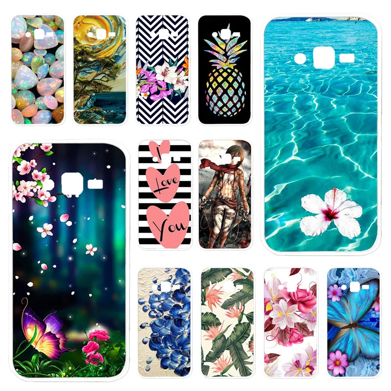 

Flower Phone Case For Samsung Galaxy J1 Mini SM-J106F J106F Cover Silicon Soft For Samsung J 1 Mini Prime J106H/DS Cases Bumper