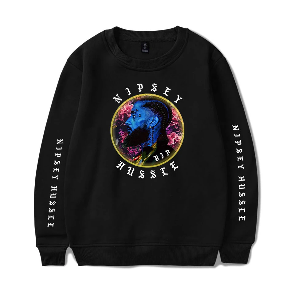 

Fashion HIP HOP Nipsey Hussle Sweatshirt Men Clothes Casual Long Sleeves Harujuku popular HIP HOP Sweatshirts Men/Women