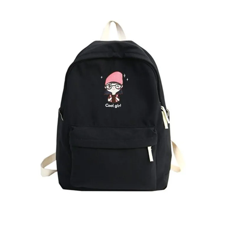 

Black Backpack Brand High Qulity Oxford School Bag for Teenage Girls Water poof Lightweight Leisure Or TraveL Bag Fresh Package