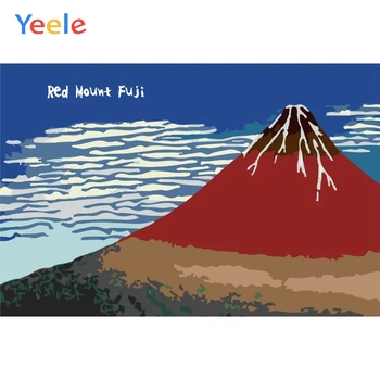 

Yeele Landscape Wallpaper Fuji Mount Room Paint Photography Backdrops Personalized Photographic Backgrounds For Photo Studio
