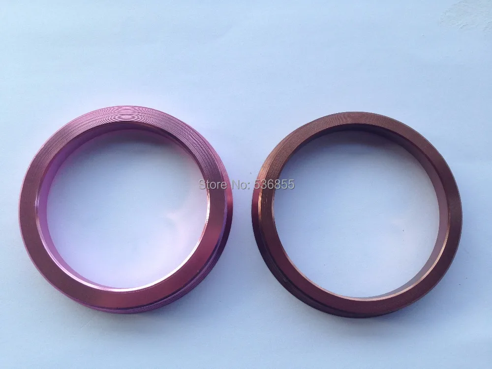 

DATOUBO wholesale, colorful Aluminum material car wheel hub centric rings, car accessories. 200 pcs/lot.