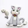 3D animaux Silicone moule chat chien forme Fondant gâteau moule bricolage gâteau décoration outils accessoires de cuisine ► Photo 3/6