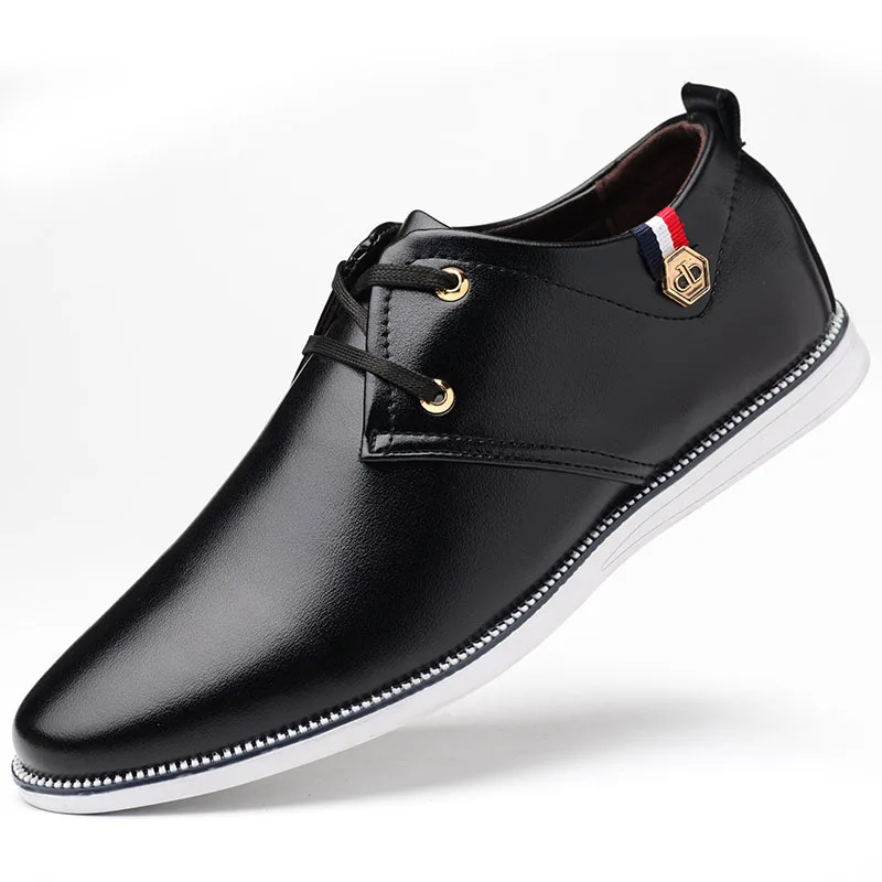 

AECBUY Designer Sneakers For S Loafers Leather S Breathable Leather Shoes With Soft Soles And Tendons NXXXTA