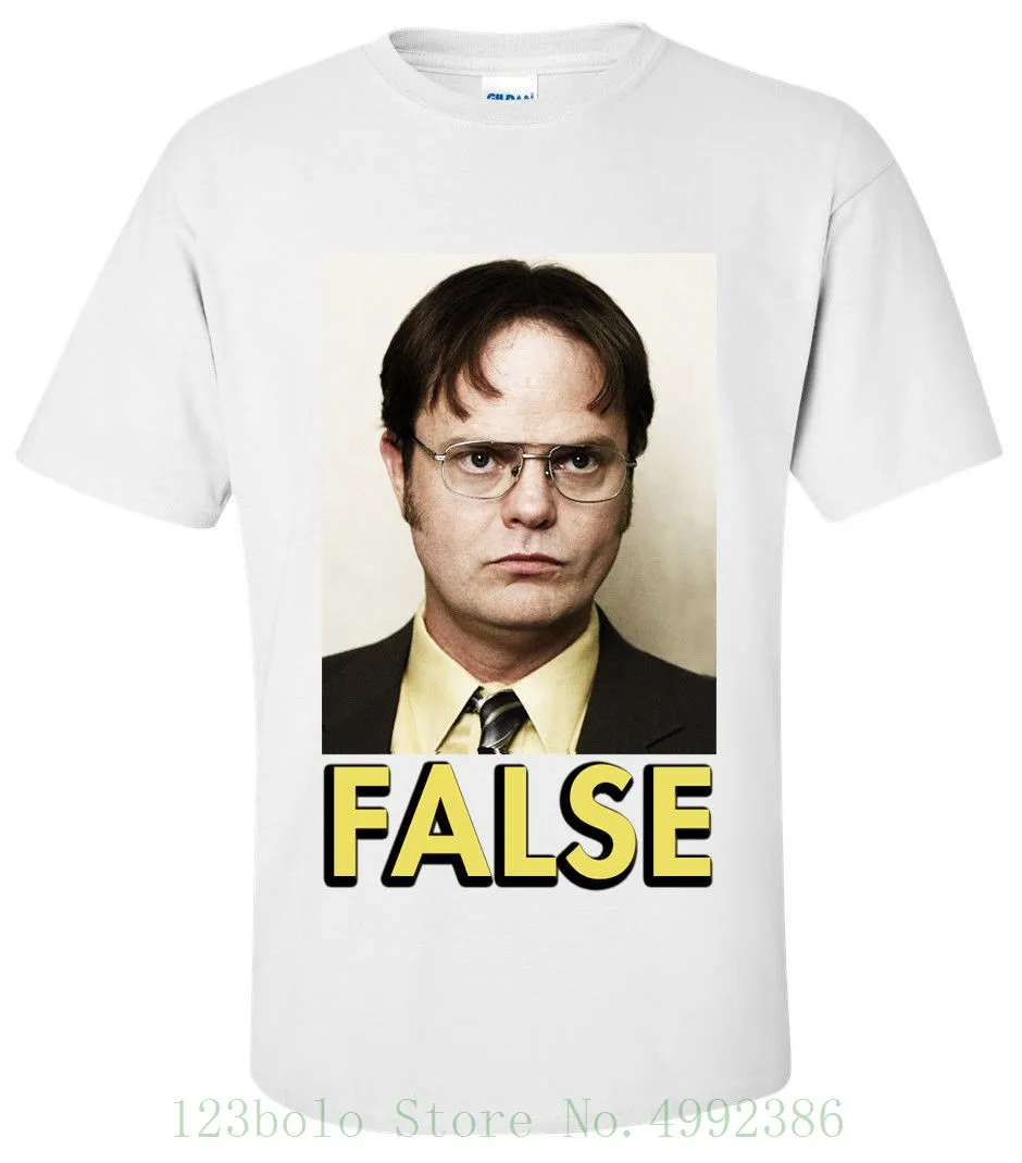 

Shirt The Office Tv Show Dwight Schrute T Shirt Small , Medium , Large , Xl T Shirts Casual Brand Clothing Cotton