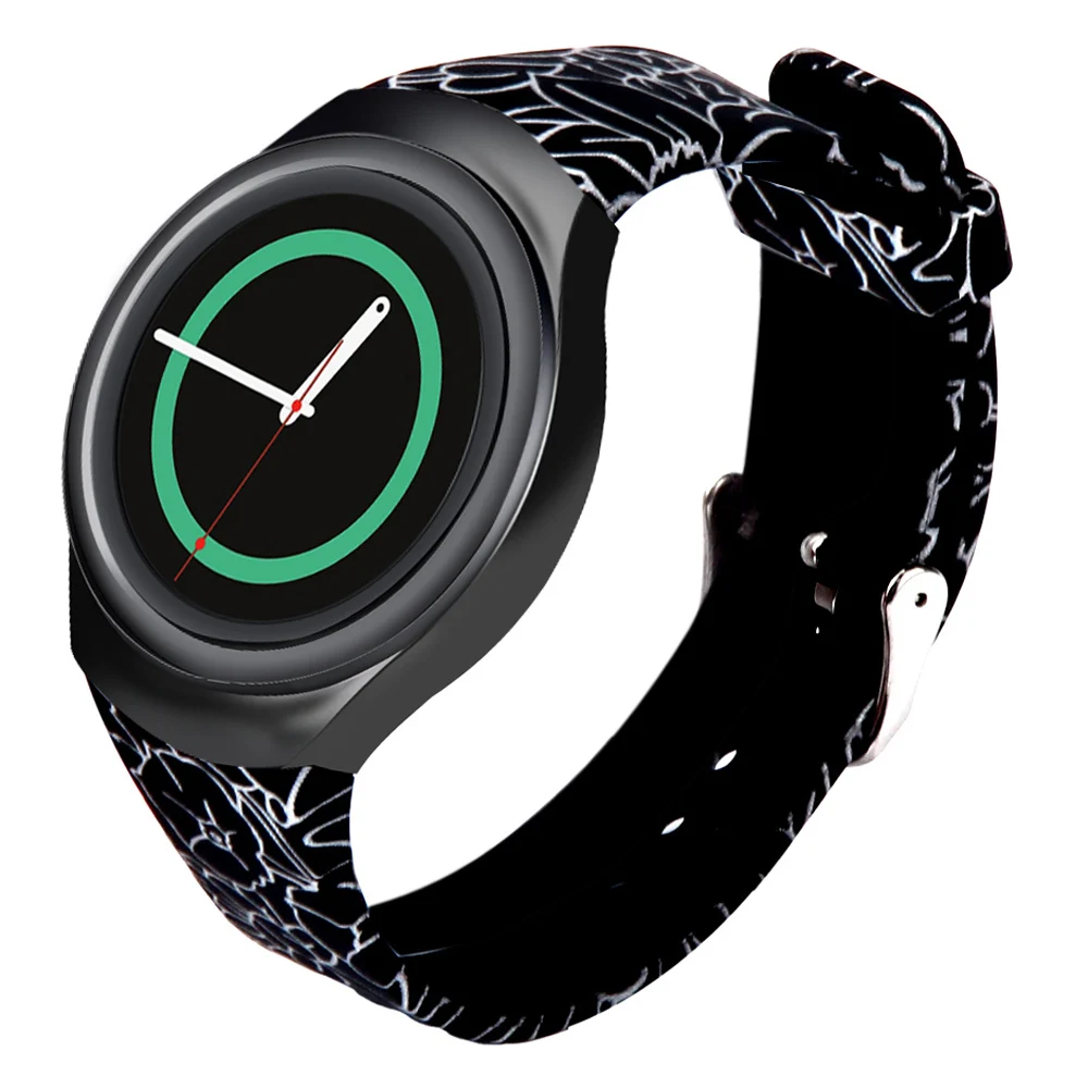 

Bemorcabo for Samsung Gear S2 Watch Band,Soft Silicone Sport Replacement Band for Samsung Gear S2 SM-R720 SM-R730 Smart Watch