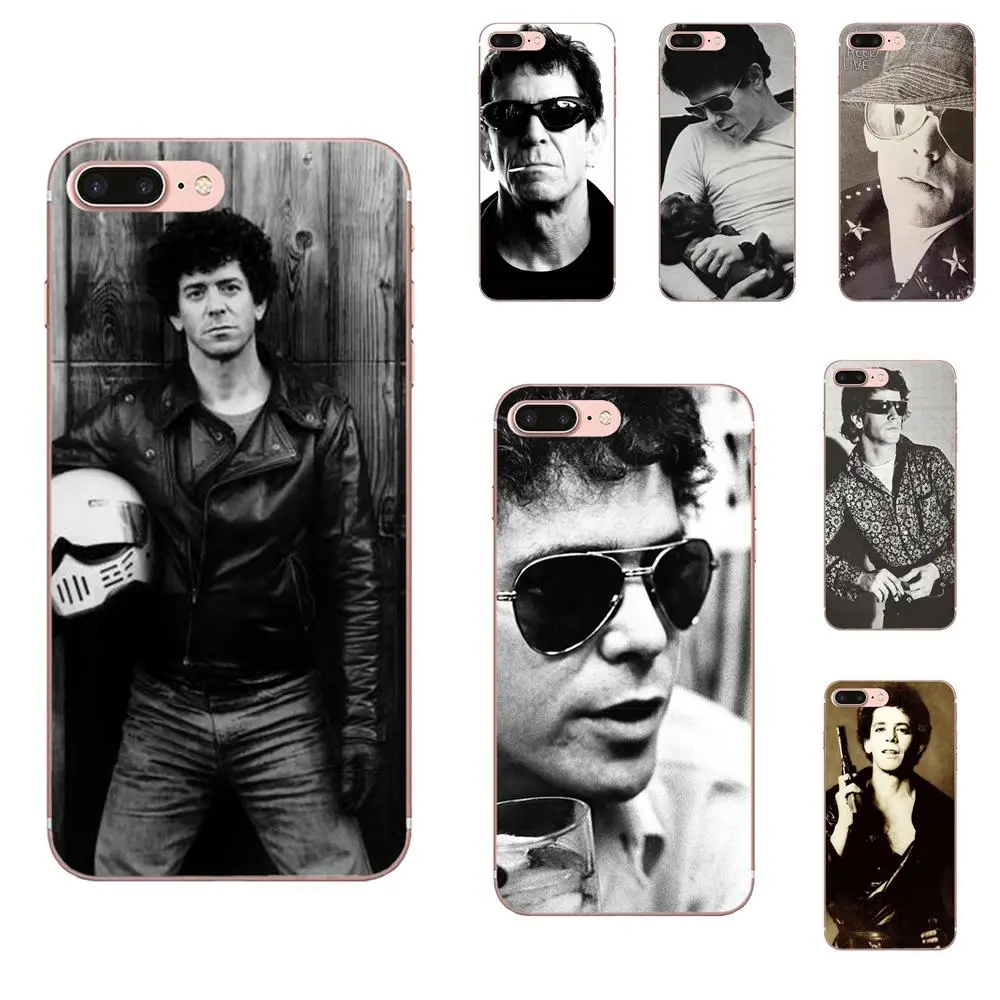 Мягкий чехол для Apple iPhone X XS Max XR 4 4S 5 5C 5S SE 6 6S 7 8 Plus Lou Reed | Мобильные телефоны и