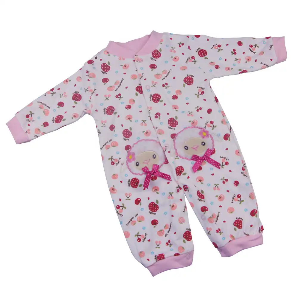 Cartoon Owl Romper Pants Bib Socks Set Fit 22/'/'-23/'/' Reborn Baby Girl Doll