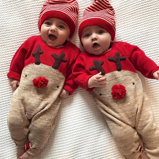 Christmas Cartoon Dress For Baby Girl And Baby Boy 1