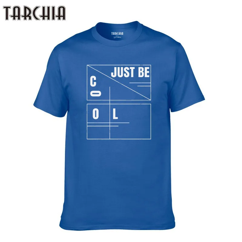 TARCHIA 2021 Мужская брендовая Повседневная футболка с принтом для мальчиков мужская