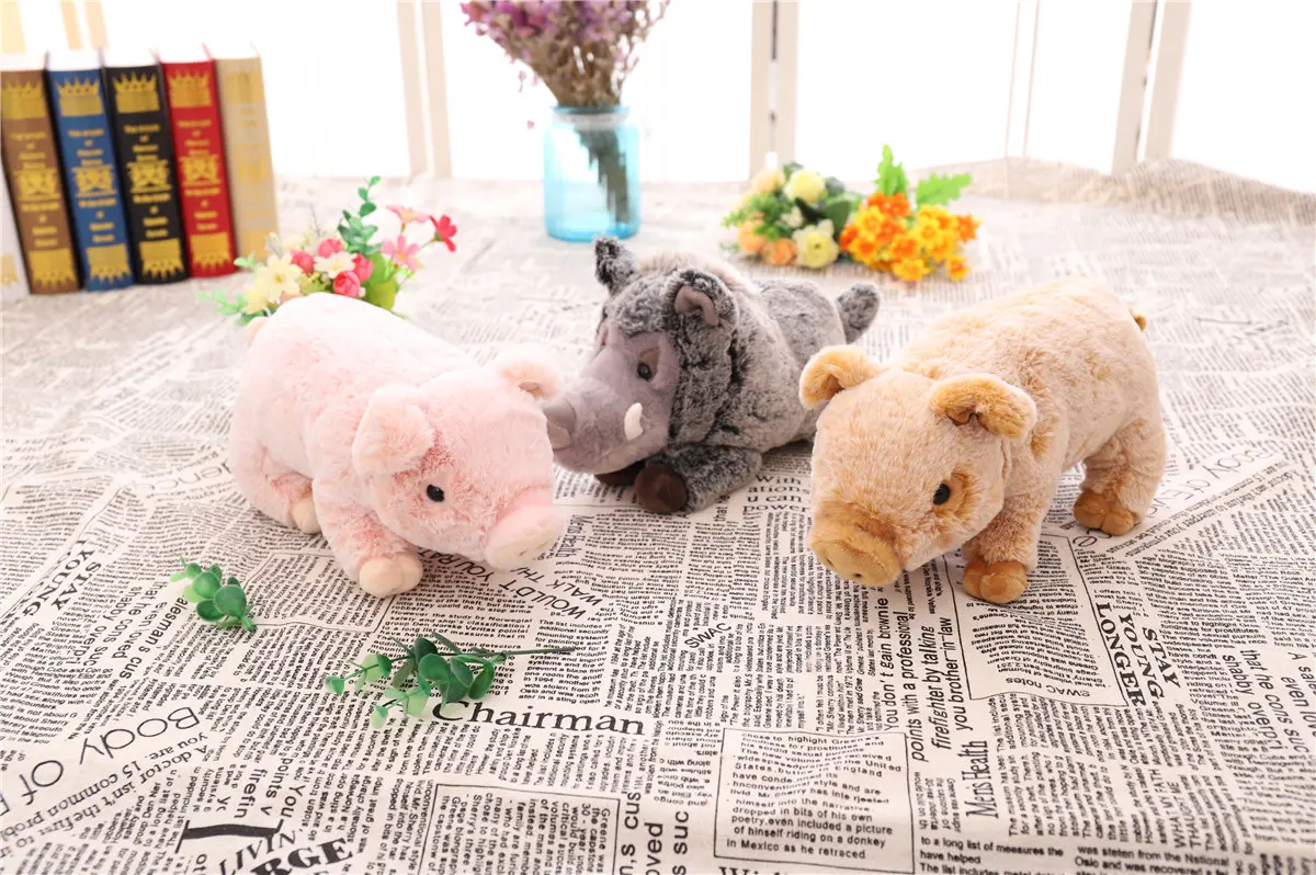 Моделирование маленьких животных Собака кабан Кролик Слон мягкая плюшевая игрушка кукла детские игрушки подарки подарок на день рождения