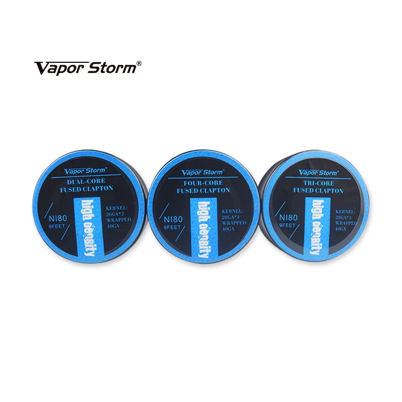 Готовые ni80 катушка A1 SS316 провода Alien V2 высокой плотности 2/3/4 Core Fused Clapton с