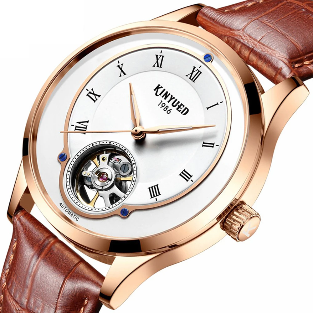 

2019 Business Watch Men Automatic Luminous Clock Men Tourbillon Waterproof Mechanical Watch Top Brand relogio masculino