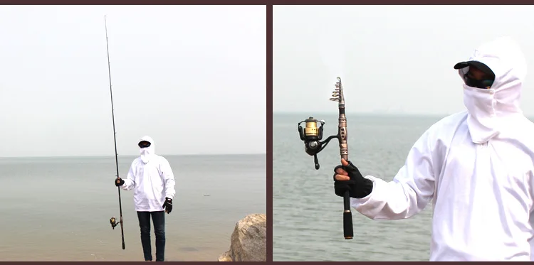 Super Strength Carbon Fiber Fishing Rod Telescopic Fishing Pole Metal Reel Seat Spinning Fishing Rod Sea Fishing Tackle (18)