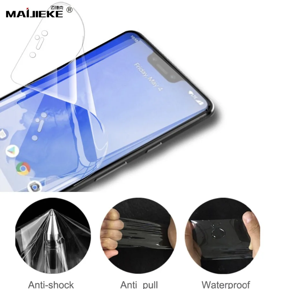 MAIJIEKE Мягкий ТПУ нано Полное покрытие экрана протектор для Meizu 16X16 16 15 Plus Pro 7 Plus X8 M6 Note Гидрогелевая защитная пленка