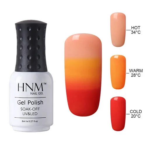 HNM температурный гель для изменения цвета лак для ногтей 8 мл УФ-гель для ногтей Vernis Полупостоянный гель лак - Цвет: 4219