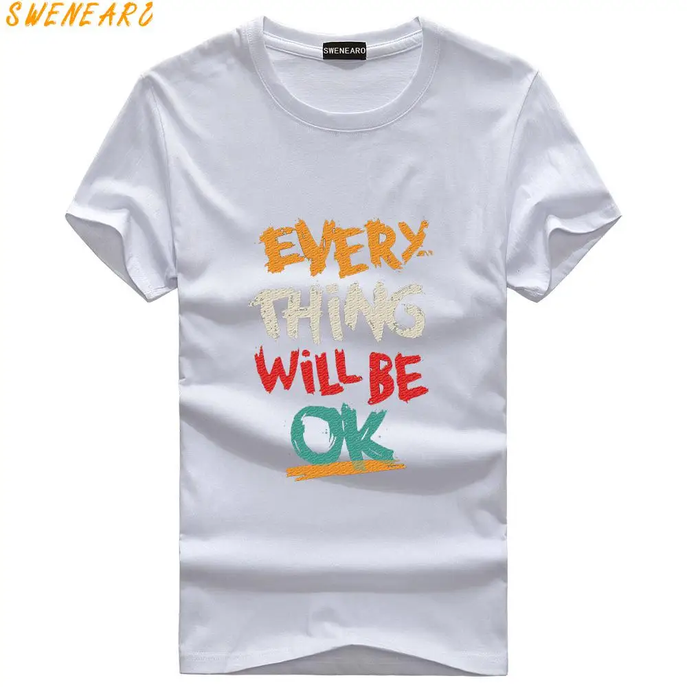 

SWENEARO new Men's T-Shirts Plus Size S-5XL Tee Shirt Homme Summer Short Sleeve Men T Shirts Male TShirts Camiseta Tshirt Homme