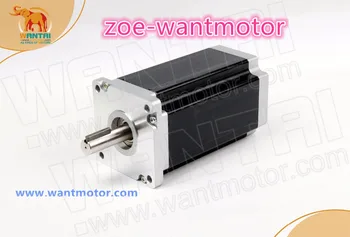 

No taxes to EU! Nema 42 Wantai Stepper Motor 110BYGH201-001B dual shaft 4200oz-in 8A 201mm CE ROHS ISO Metal Embroider Imaging
