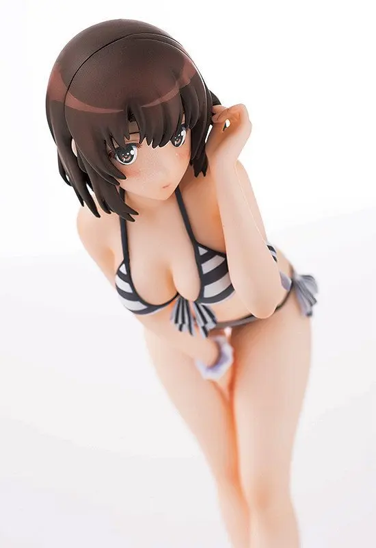 Японское аниме Saenai Heroine No Sodatekata Megumi KATO сексуальная фигурка 17 см ПВХ купальник бикини для девушки Коллекция игрушек Рождественский подарок