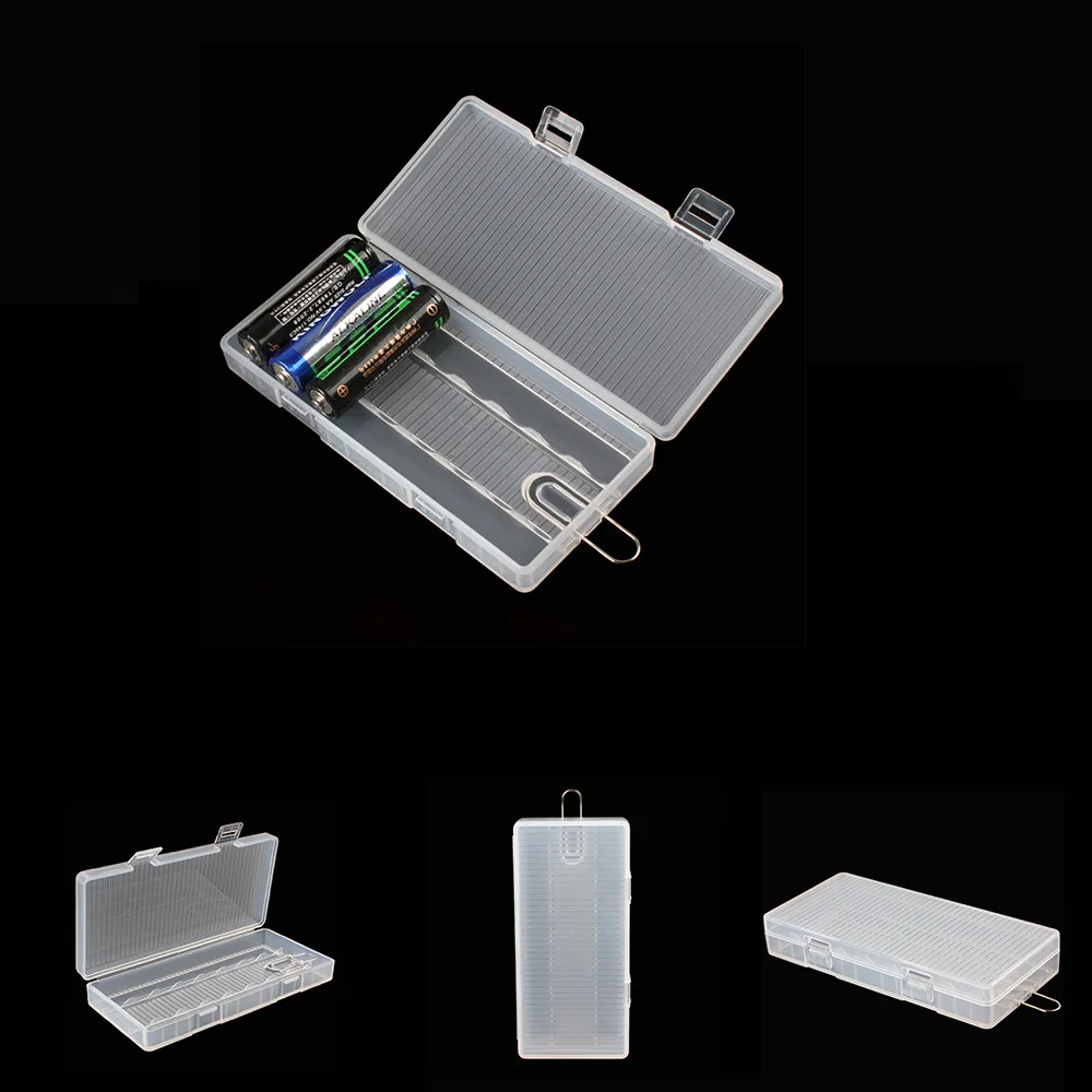 

New Portable Hard Plastic Case Holder Storage Box for 8 x AA Batteries Small Volume Light Weight Easy to Carry