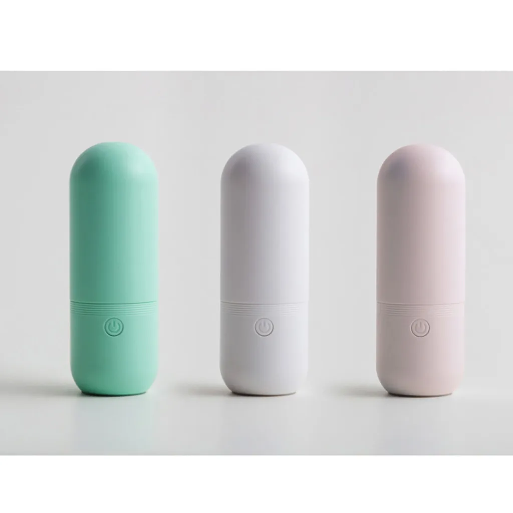 

Ultra-Quiet USB Charging Handheld Mini Folding Fan Desktop Home Capsule Solid Color Fan 12h Long Standby Apr 8