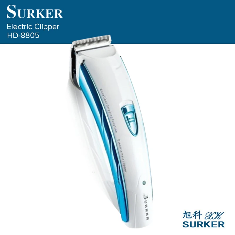 

SURKER HD-8805 Professional Rechargeable Electric Hair Clipper Hair Trimmer Kit Family Haircut Machine EU Plug