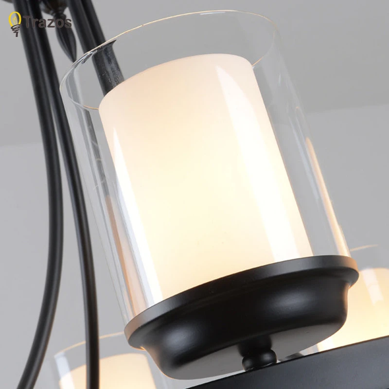 Европейский стиль свеча патрон люстра светильник Restro украшение дома светильник ing E27 столовая спальня отель блеск лампы