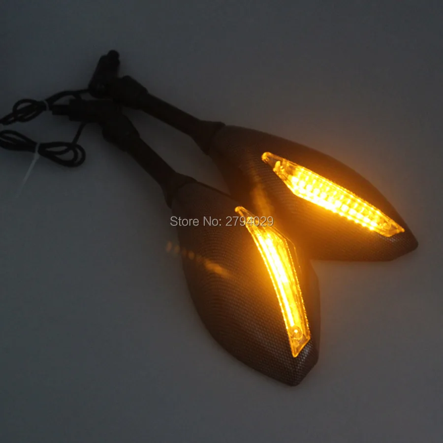 Moto Mirror led Light Harley