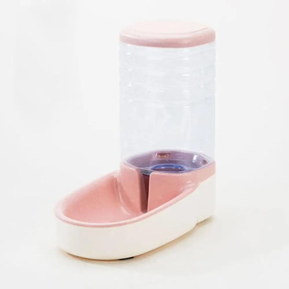 

Pet Dog Cat Small Animal Food Cat, Water Dispenser Feeder, Pet Pink, Green 1 x 1 x 3.8L Feeder