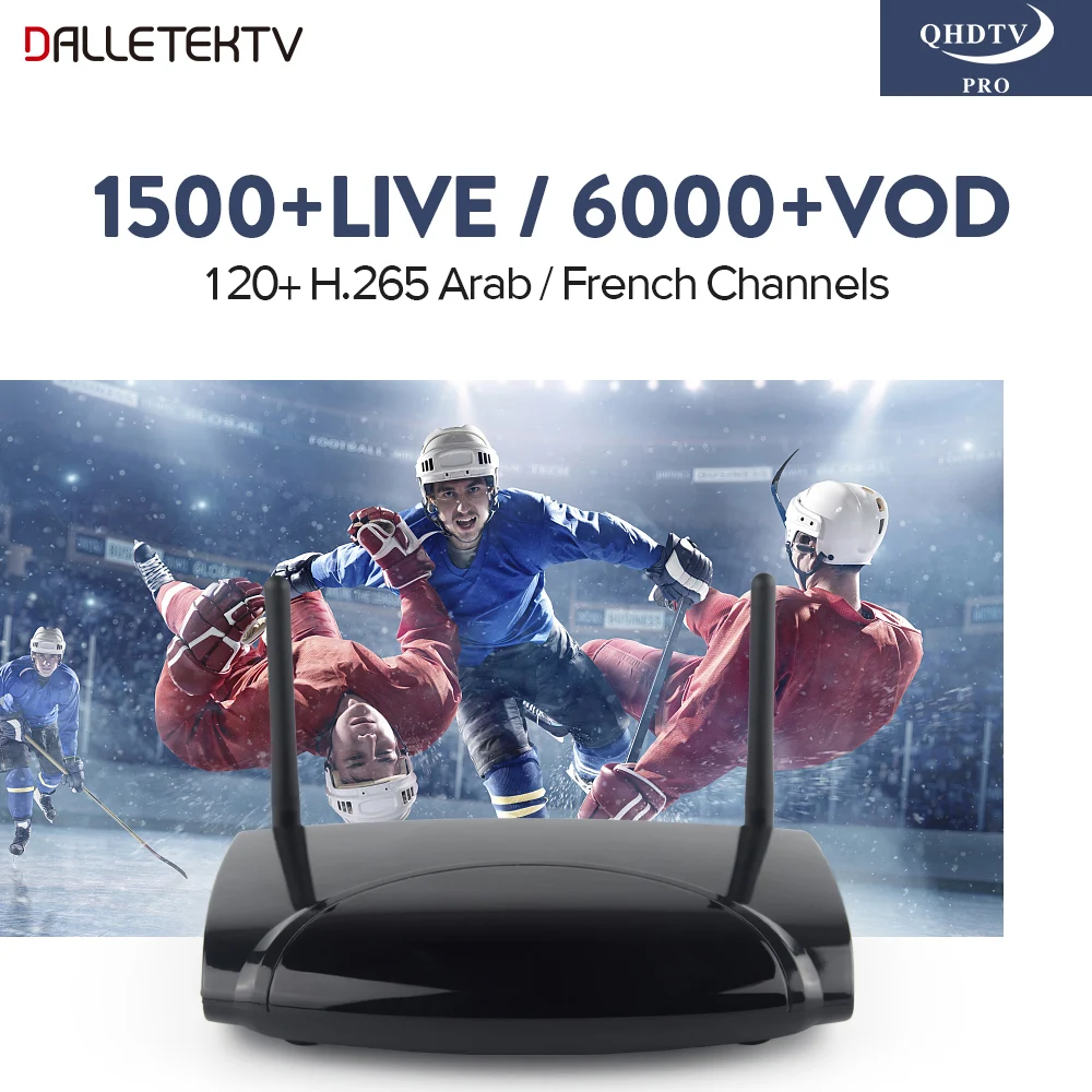 

Abonnement IPTV 1 Year Android 8.1 Smart TV Box RK3229 QHDTV PRO Code 6000 VOD IPTV Europe Belgium Dutch French Arabic IPTV Box
