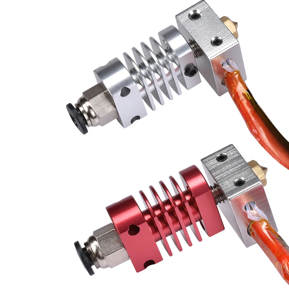 J глава V6 Hotend Боуден 3D принтеры экструдер Экструзионная головка собраны комплект