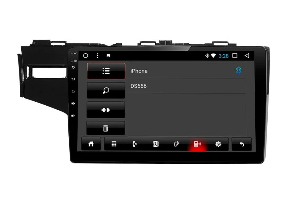 Discount JIUYIN Android Car DVD Multimedia Player GPS For honda Fit 2014 2015 2016 2017 Audio Radio Stereo Navigation 2