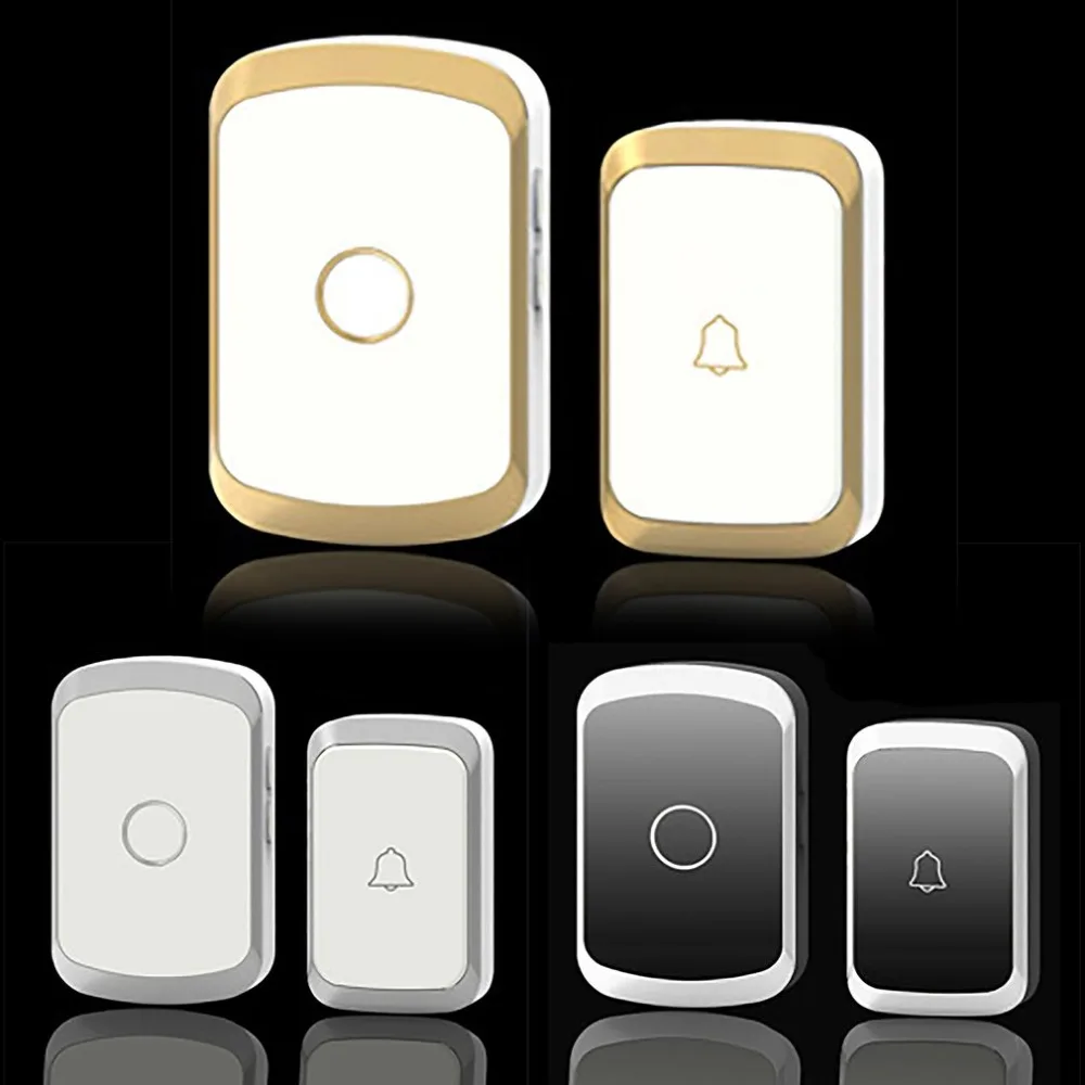 

For CACAZI Smart Home Wireless Doorbell AC Digital Music Doorbell Remote Remote Home Doorbell Waterproof