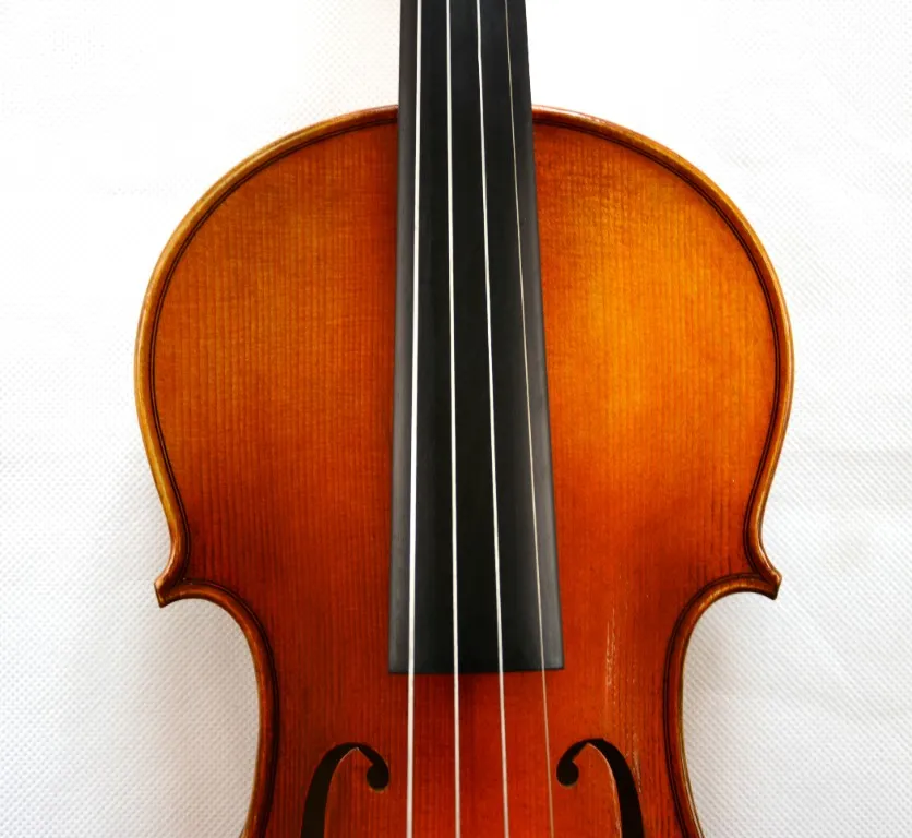 Фактические Скрипка соло Stradivari 1716 Мессию скрипки мощный звук 1-P сзади