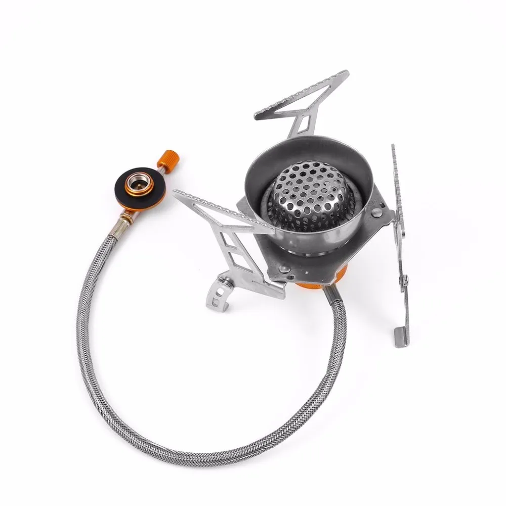 Outdoor Portable Windproof Gas Stove Camping Stove Gas Cooker Picnic