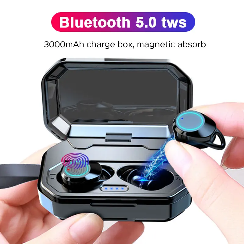 

IPX6 Waterproof TWS Bluetooth Earphone For Xiaomi Redmi k20 pro Oneplus 7 X6 Bluetooth 5.0 Headset For iPhone X XS XR 7 8 6 Plus