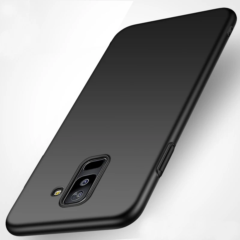 Чехол YonLinTan для Samsung galaxy A6 A 6 A6S Plus 2018 Жесткий из поликарбоната простая матовая