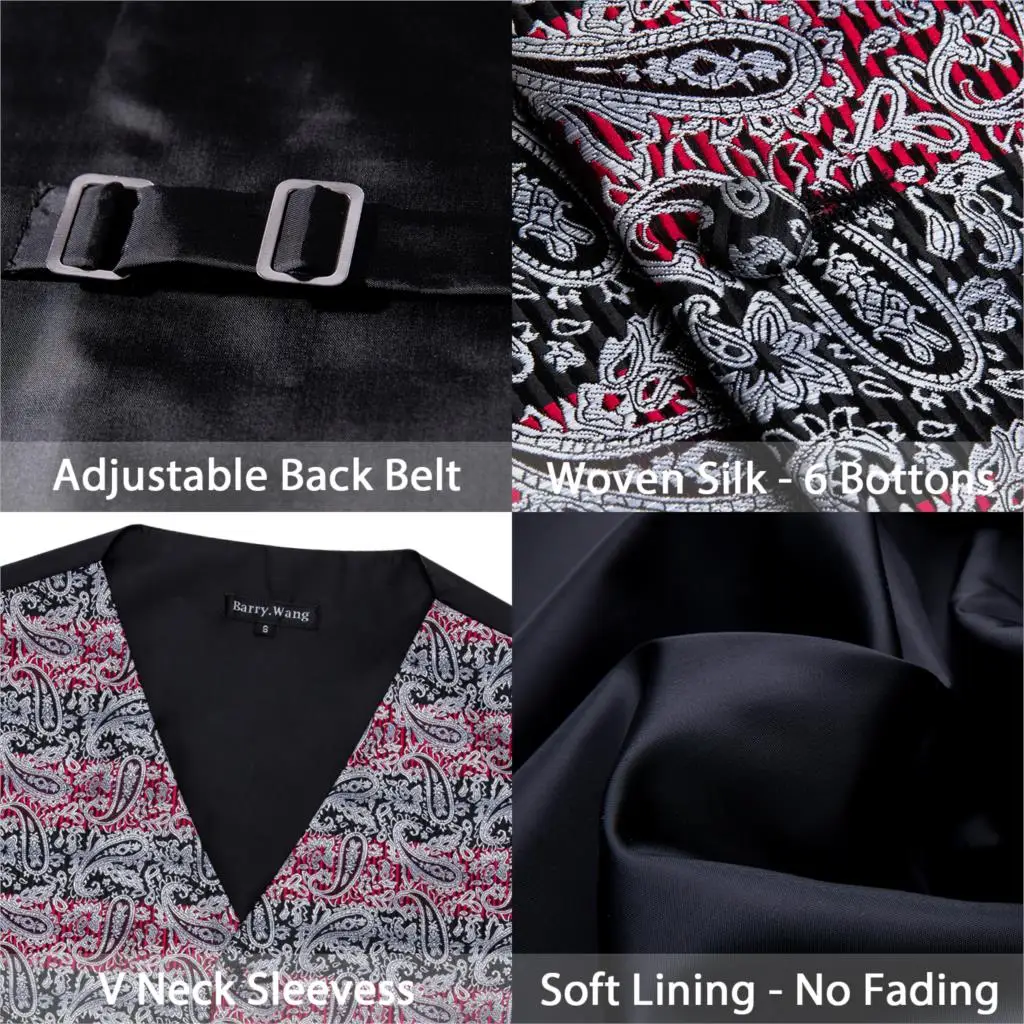Antik Denim 2005 Fashion Show Men Formal Waistcoat Summer V neck Vests Slik Paisley Antik Denim 2005 Fashion Show Men Formal Waistcoat Summer V neck Vests Slik Paisley