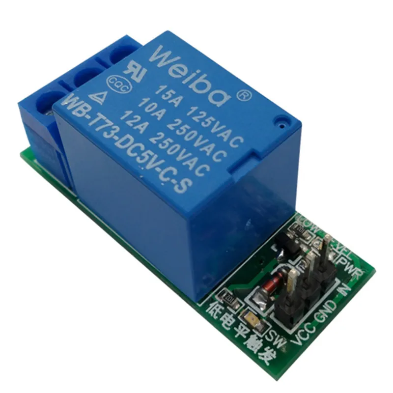 

one 1 channel relay module 5V 12V Low level trigger Relay Expansion Board