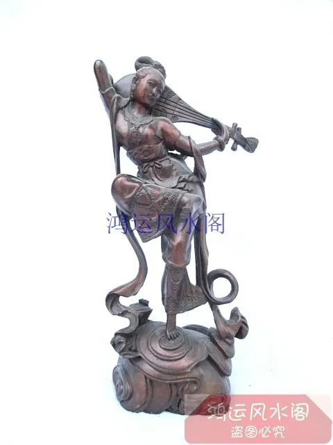 

Bronze statue copper Pipa crafts decoration Pipa wedding gifts