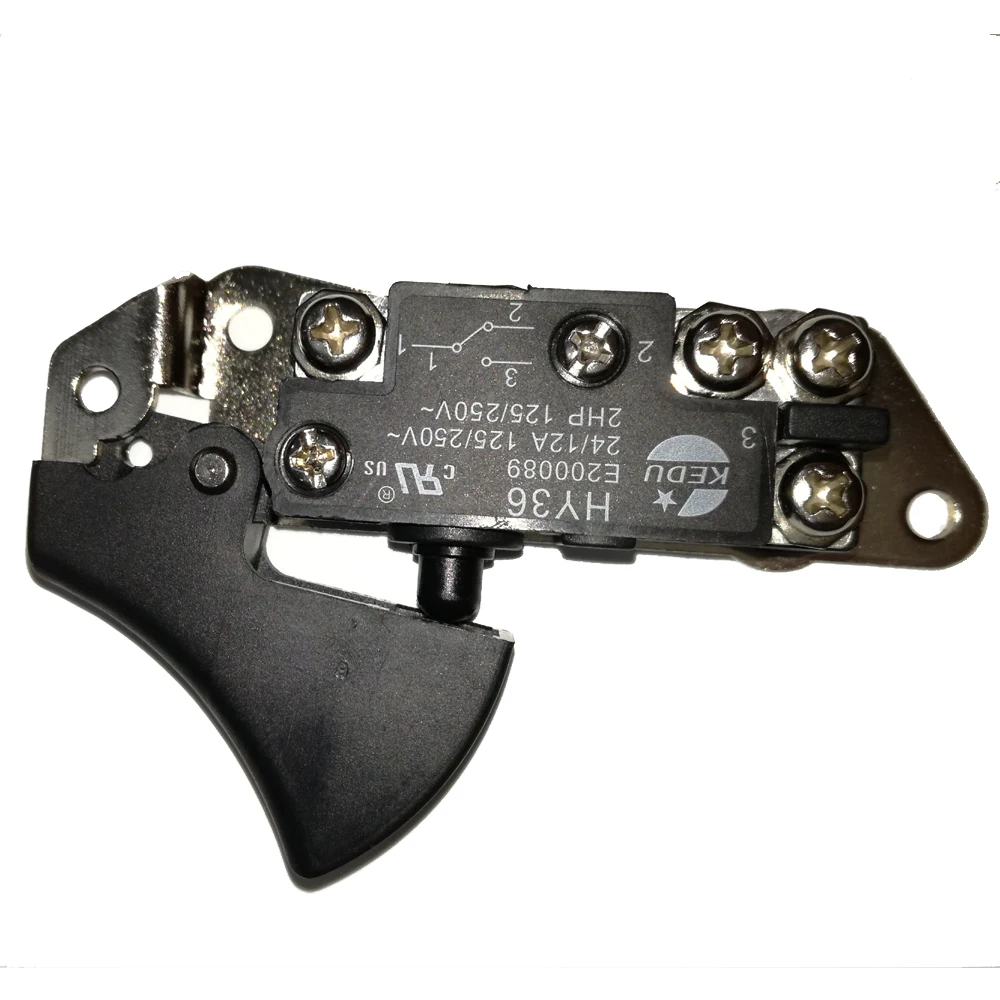 KEDU HY36 125/250V 2HP большая мощность электрическая дрель угловая шлифовальная машина